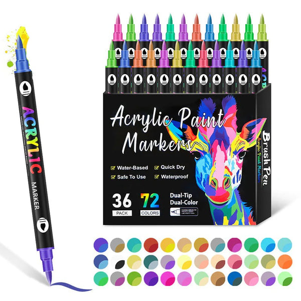Acrylstifte mit Doppelspitze | Kräftig, Sicher & Einfach für Alle