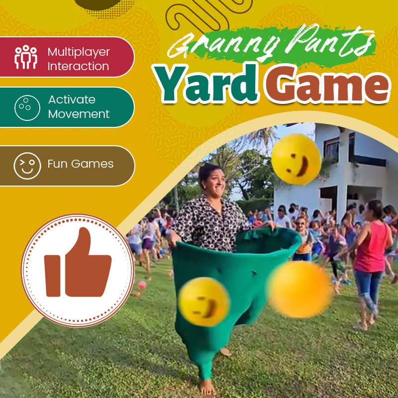 Riesiges Fanghosenspiel | Ultimatives Outdoor-Partyspiel für Lacher & Action!