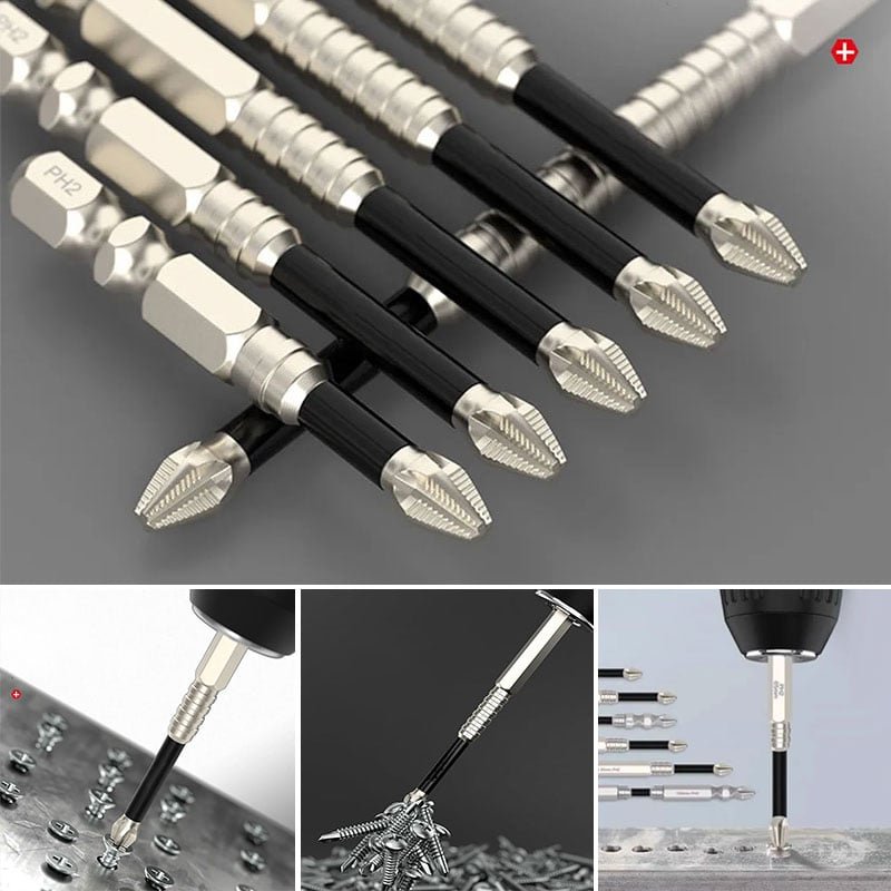 Präzisions-Magnet-Schrauberbits | Sicherer Halt, Kein Abrutschen