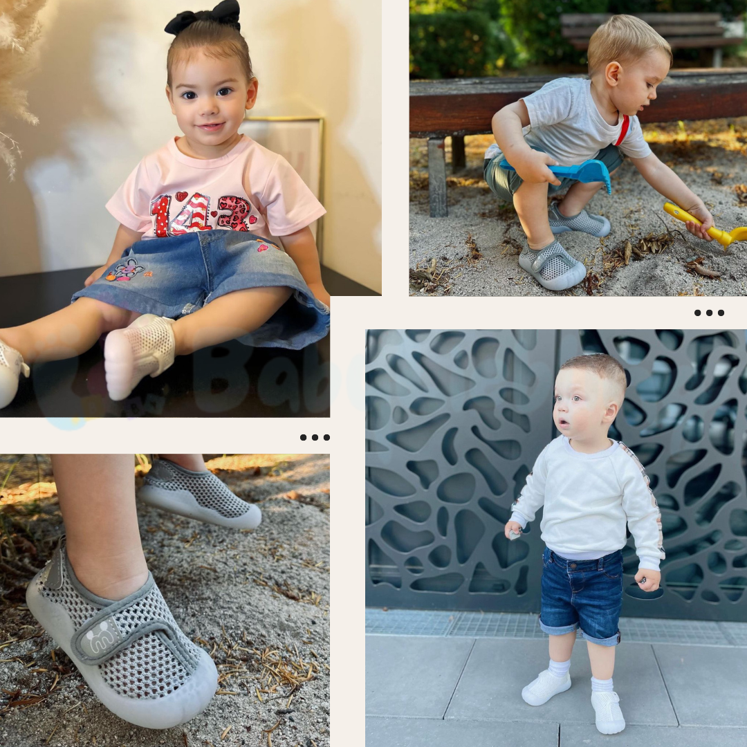 Weiche Barfußschuhe für Kinder | Sicheres, Flexibles & Ergonomisches Design