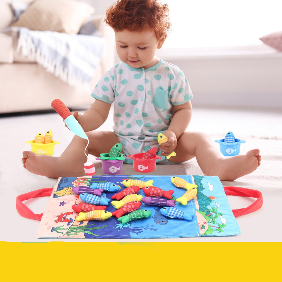 Montessori Fischteichspielzeug | Lernspaß für kleine Hände