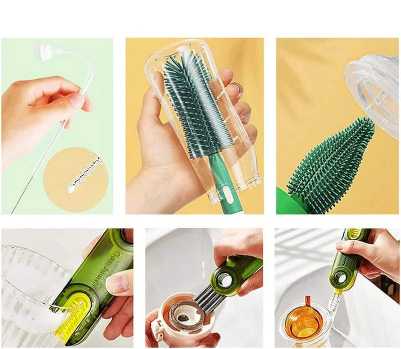 4-in-1 Babyflaschenreiniger | Tiefenreinigung leicht gemacht - 1 + 1 Gratis!
