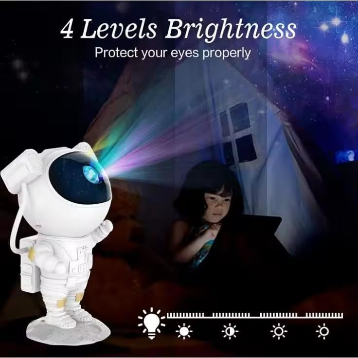 Sternenhimmel-Astronaut | LED Galaxie Projektor Nachtlicht für Schlafzimmer & Kinder