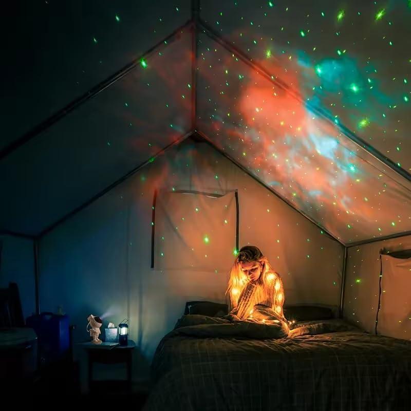 Sternenhimmel-Astronaut | LED Galaxie Projektor Nachtlicht für Schlafzimmer & Kinder