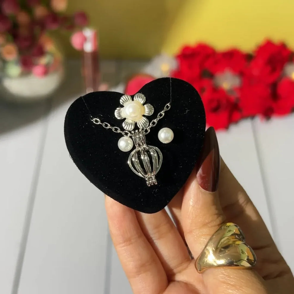 Romantische Perlenkette | Ein Symbol der Liebe & Zeitloser Eleganz - 1 + 1 Gratis!
