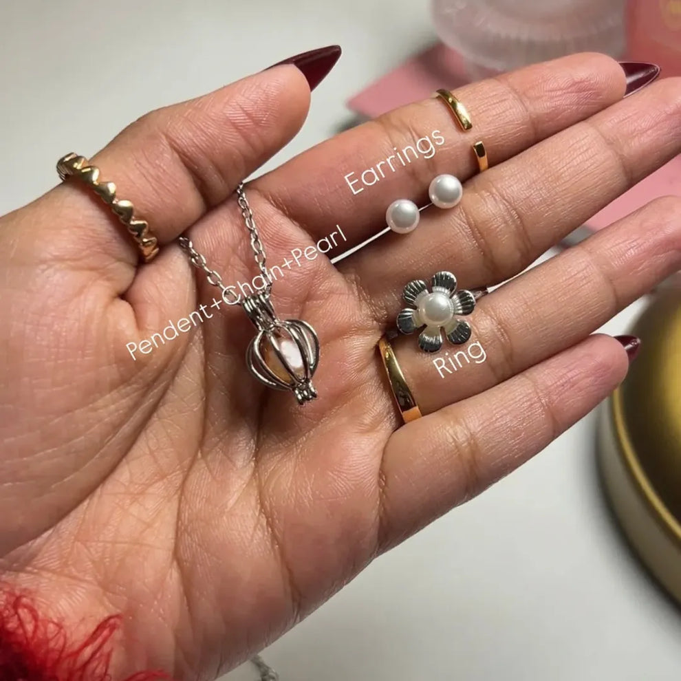 Romantische Perlenkette | Ein Symbol der Liebe & Zeitloser Eleganz - 1 + 1 Gratis!