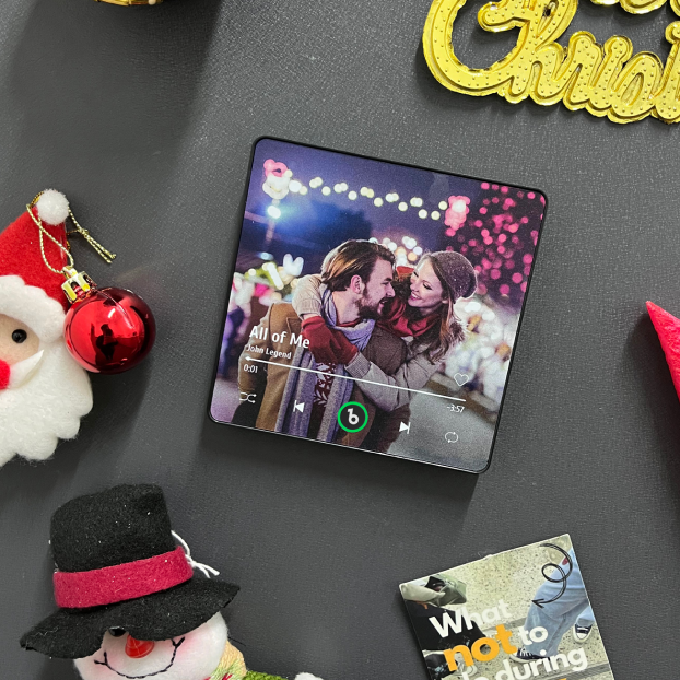Personalisierter Musik-Fotomagnet | Perfektes Geschenk, das für immer hält