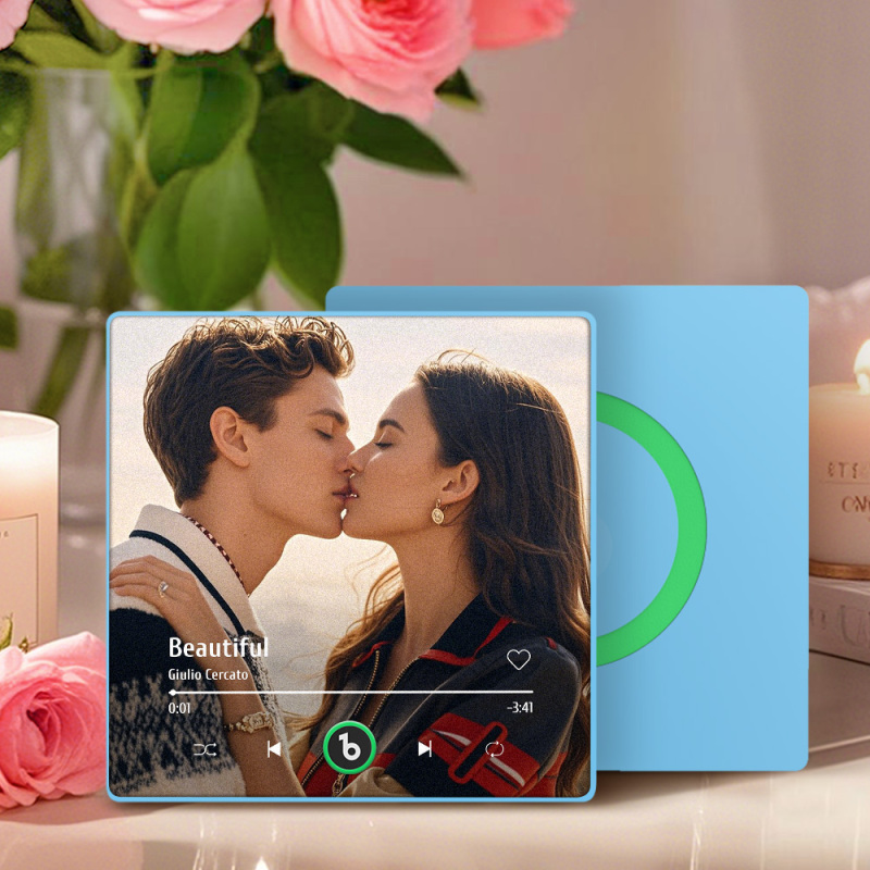 Personalisierter Musik-Fotomagnet | Perfektes Geschenk, das für immer hält