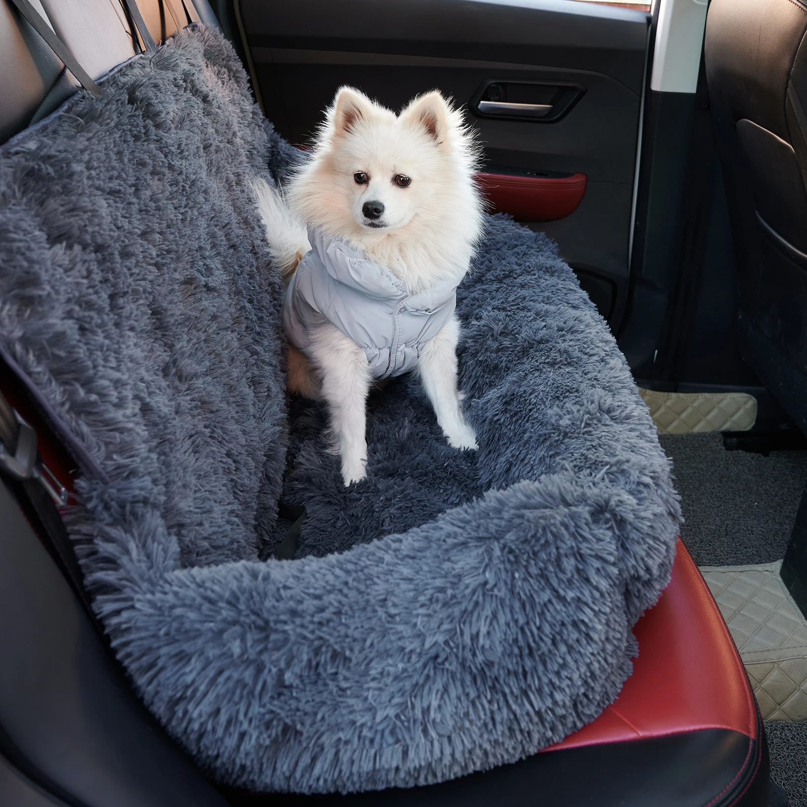 Autositzbett | Sicherer Hafen für Hunde