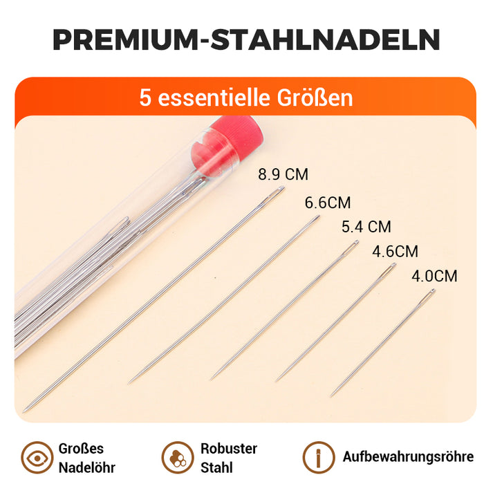 Ready-Stitch Nähset | Stressfreies Nähen jederzeit - 1 + 1 Gratis!