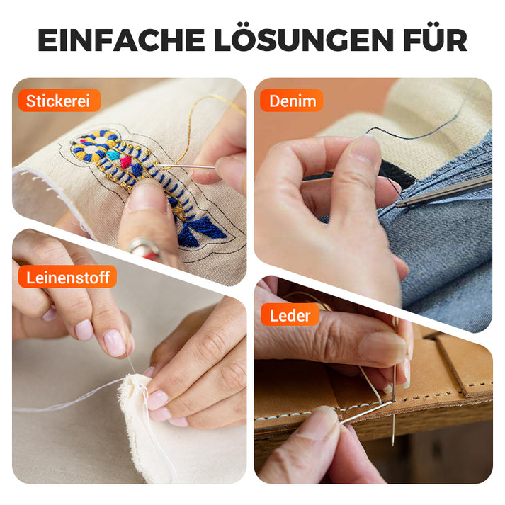 Ready-Stitch Nähset | Stressfreies Nähen jederzeit - 1 + 1 Gratis!