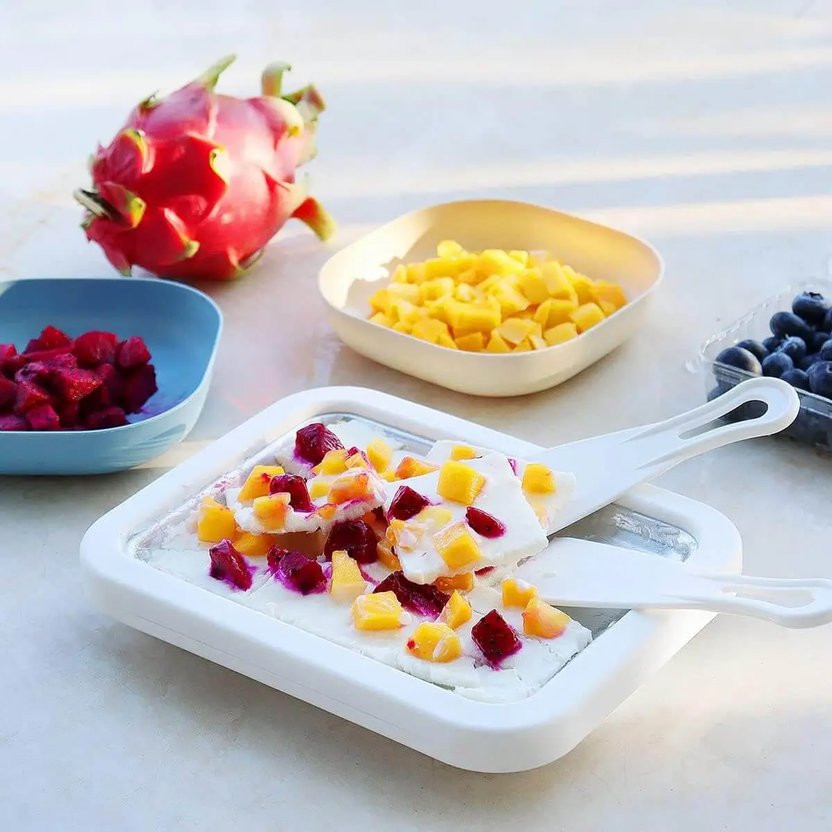 Eisrollen-Maker | Gesunde Leckereien machen Spaß - 1 + 1 Gratis!