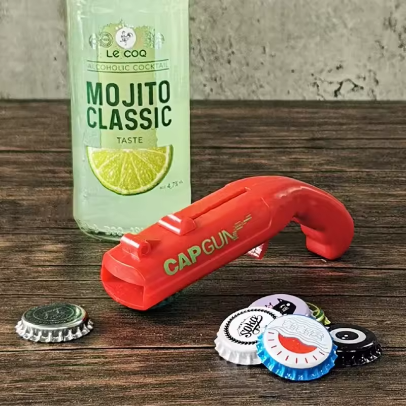 Cap Gun Bieröffner | Machen Sie Partys Unvergesslich - 1 + 1 Gratis!