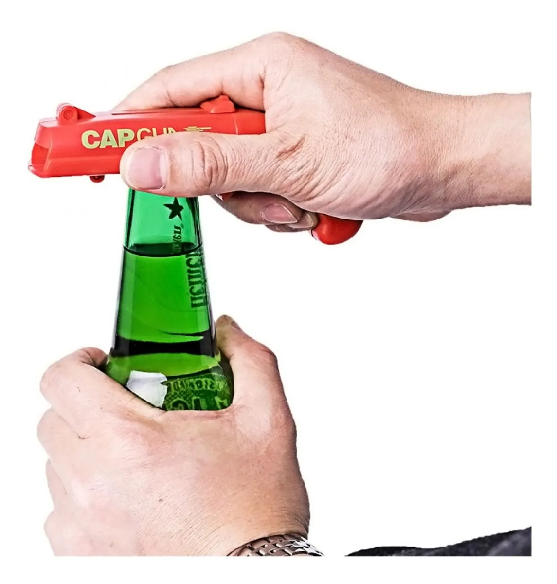 Cap Gun Bieröffner | Machen Sie Partys Unvergesslich - 1 + 1 Gratis!