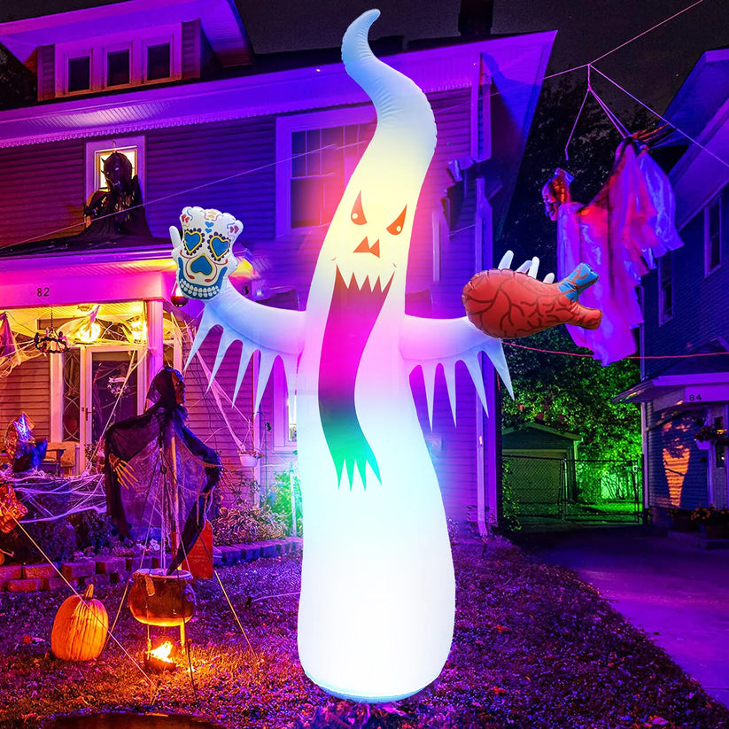 Leuchtender Halloween-Geist | Schaffen Sie eine gruselige Halloween-Atmosphäre