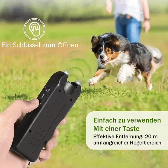 Handheld-Ultraschall-Hundevergrämer | Sicherer & effektiver Schutz