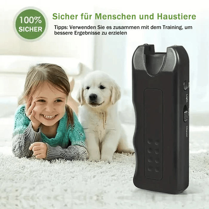 Handheld-Ultraschall-Hundevergrämer | Sicherer & effektiver Schutz