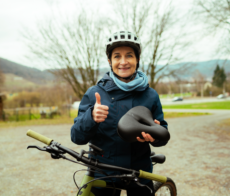 Ergonomischer Fahrradsattel | Keine Rücken- und Gesäßschmerzen mehr