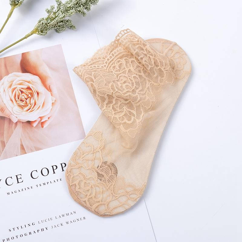 Spitzen-Socken | Unsichtbare Eleganz & Atmungsaktiver Komfort - 1 + 1 GRATIS
