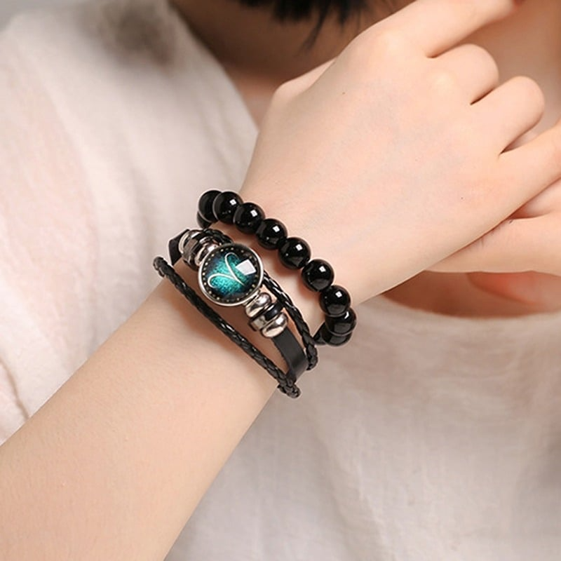 Sternzeichen-Seelenarmband | Ausrichten, Anziehen, Erwecken - 1 + 1 GRATIS