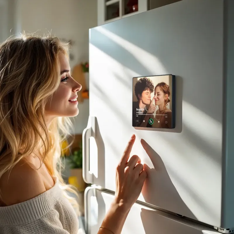 Personalisierter Musik-Fotomagnet | Perfektes Geschenk, das für immer hält