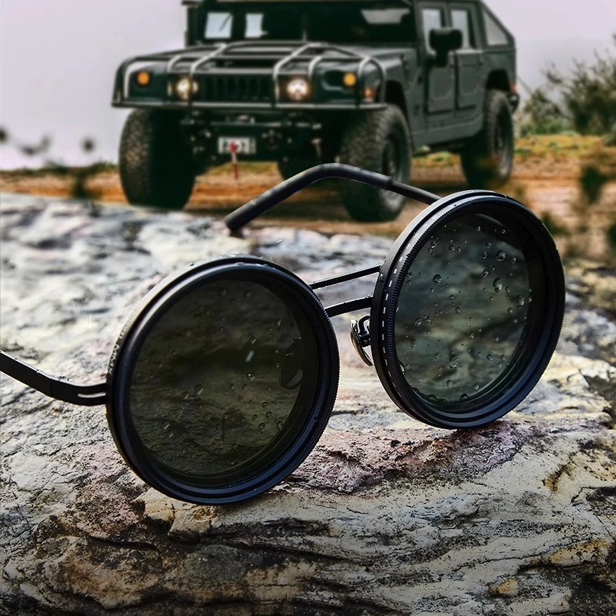 Sonnenbrille mit einstellbarer Tönung | Perfektes Licht, ganztägiger Komfort