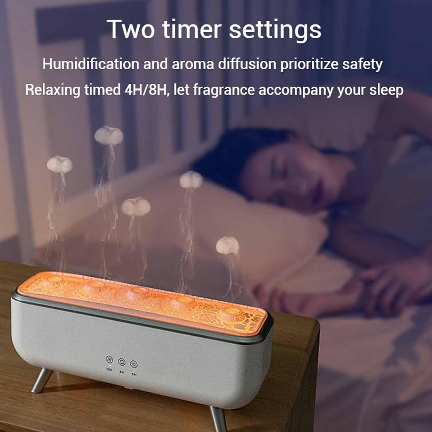 Quallen-Diffusor | Verwandeln Sie Stress in Gelassenheit