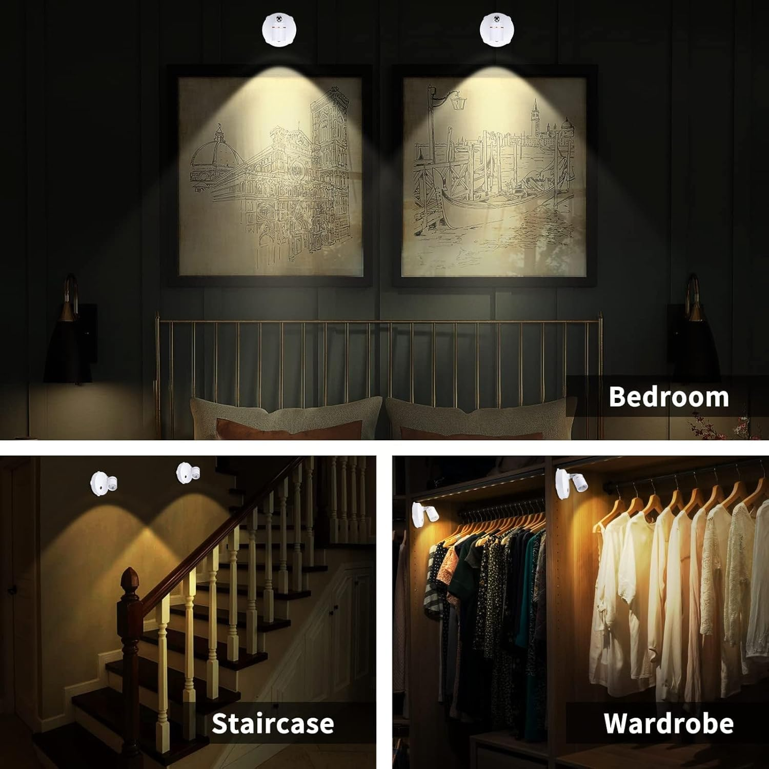 Kabelloser LED-Strahler | Verwandeln Sie dunkle Ecken in gemütliche Räume - 1 + 1 Gratis!