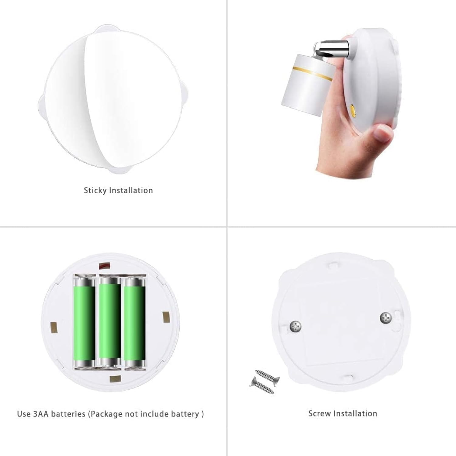 Kabelloser LED-Strahler | Verwandeln Sie dunkle Ecken in gemütliche Räume - 1 + 1 Gratis!