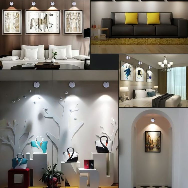 Kabelloser LED-Strahler | Verwandeln Sie dunkle Ecken in gemütliche Räume - 1 + 1 Gratis!