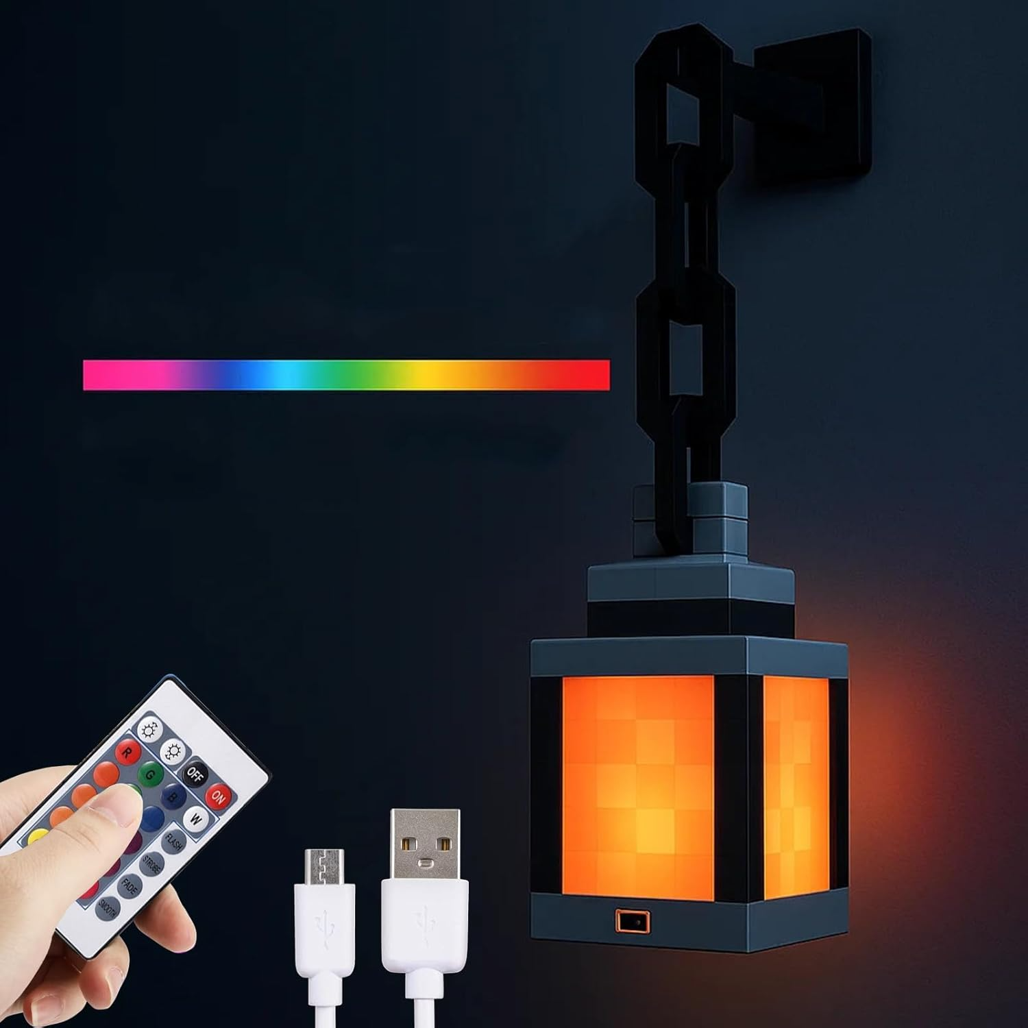 Pixel-Laterne | Bringen Sie Retro-Magie in jeden Raum