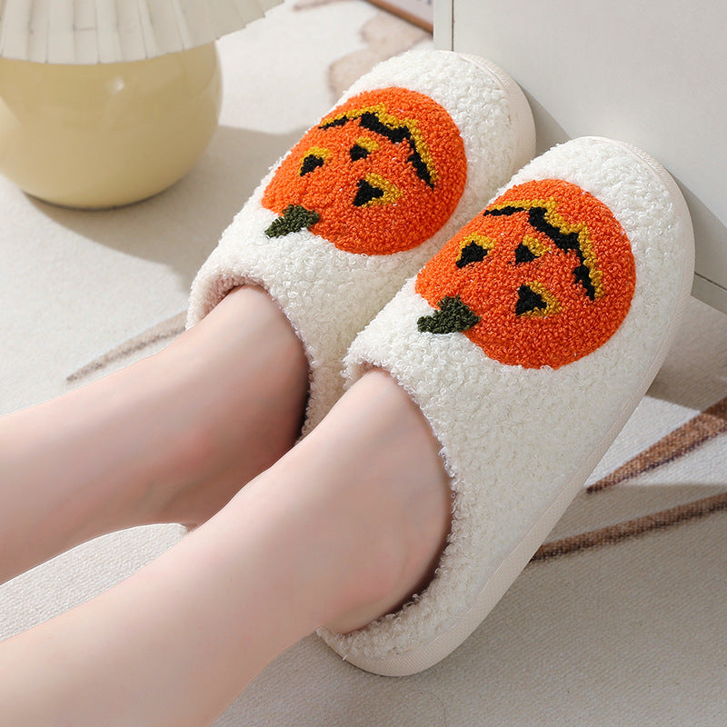 Zolara Niedliche Halloween Kürbis Hausschuhe