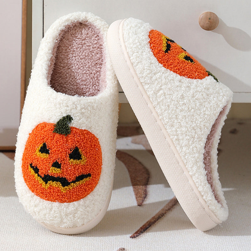 Zolara Niedliche Halloween Kürbis Hausschuhe