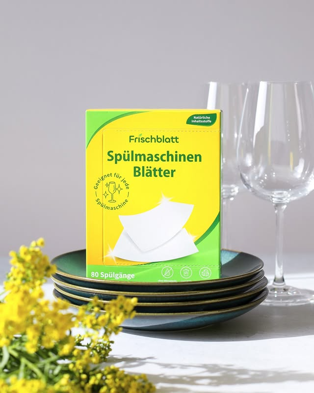 EcoClean Spül-Blätter | Leicht, Natürlich, Effektiv
