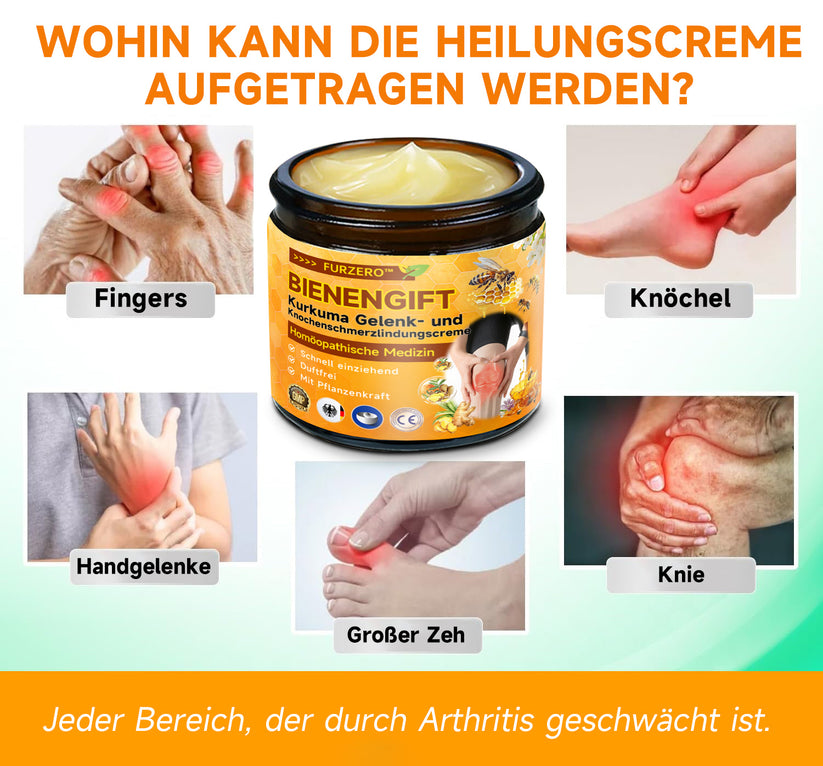 Bienen-Vital-Creme | Schnelle Schmerzlinderung