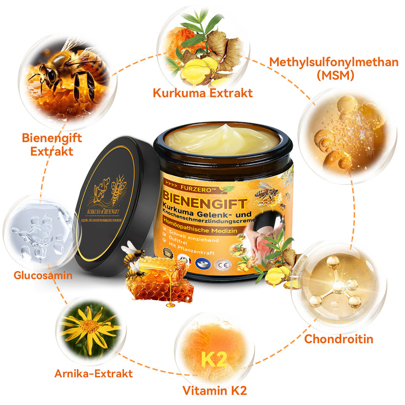 Bienen-Vital-Creme | Schnelle Schmerzlinderung - 1 + 1 Gratis!