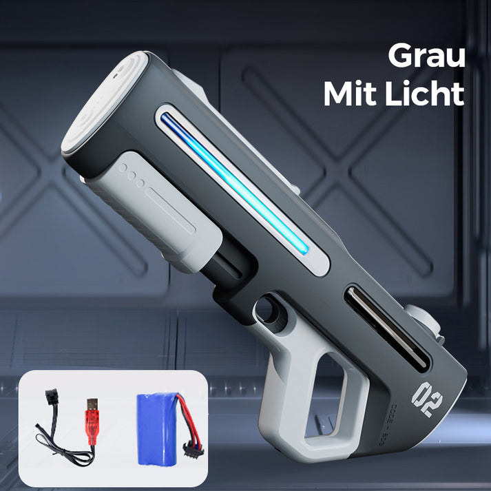 Elektrische LED-Wasserpistole | Automatisches Nachfüllen. LED Leistung. Maximale Reichweite