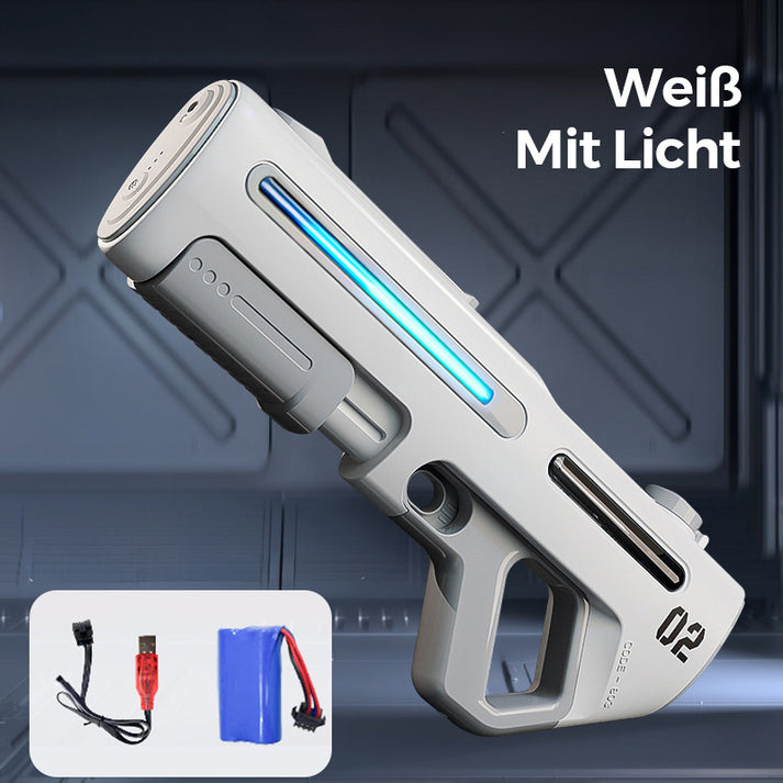 Elektrische LED-Wasserpistole | Automatisches Nachfüllen. LED Leistung. Maximale Reichweite