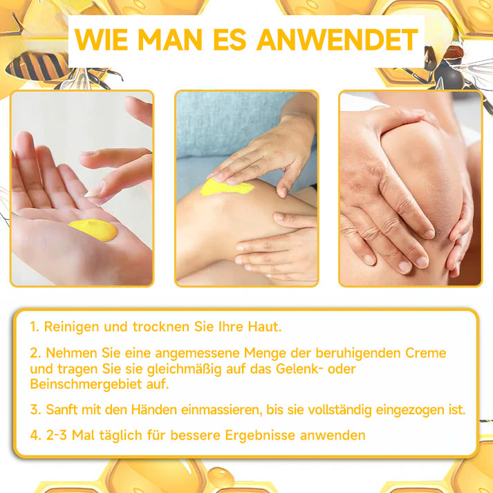 Bienen-Vital-Creme | Schnelle Schmerzlinderung - 1 + 1 Gratis!