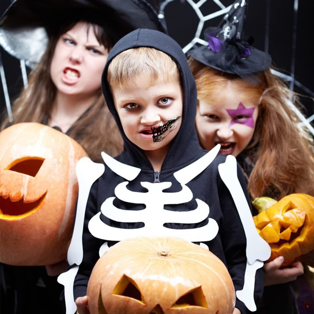 Zolara Gruselige Halloween-Streich-Tattoos