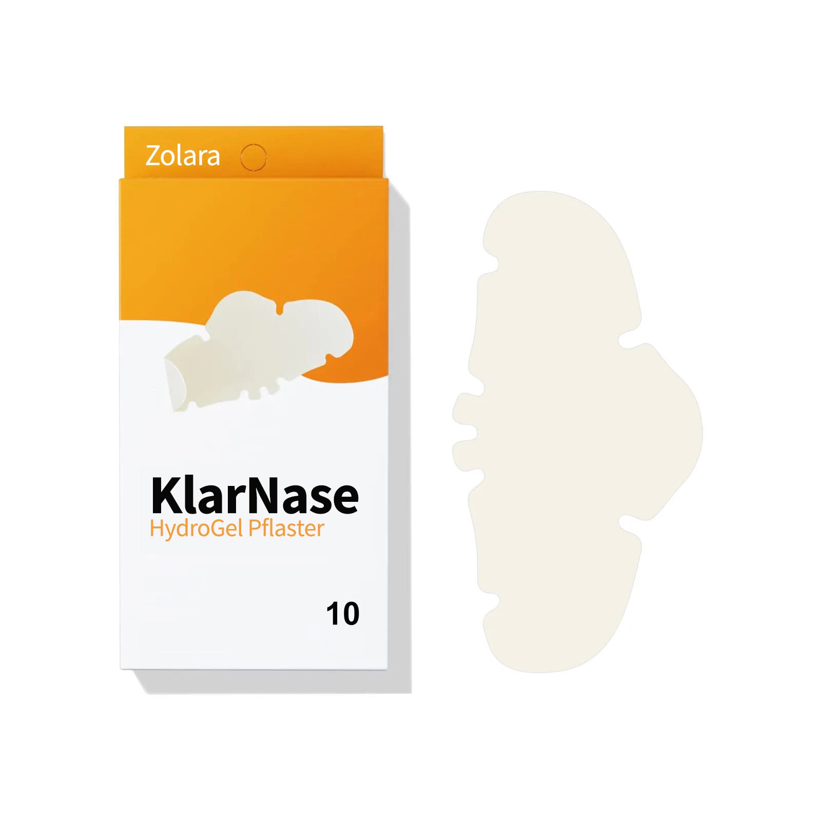 Zolara KlarNase HydroGel Pflaster