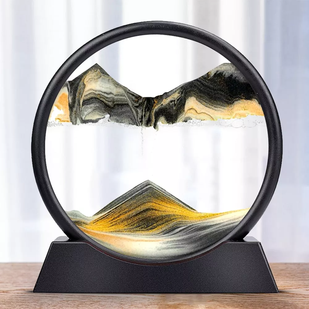 Zolara 3D Sanduhr Tiefsee-Sandlandschaft