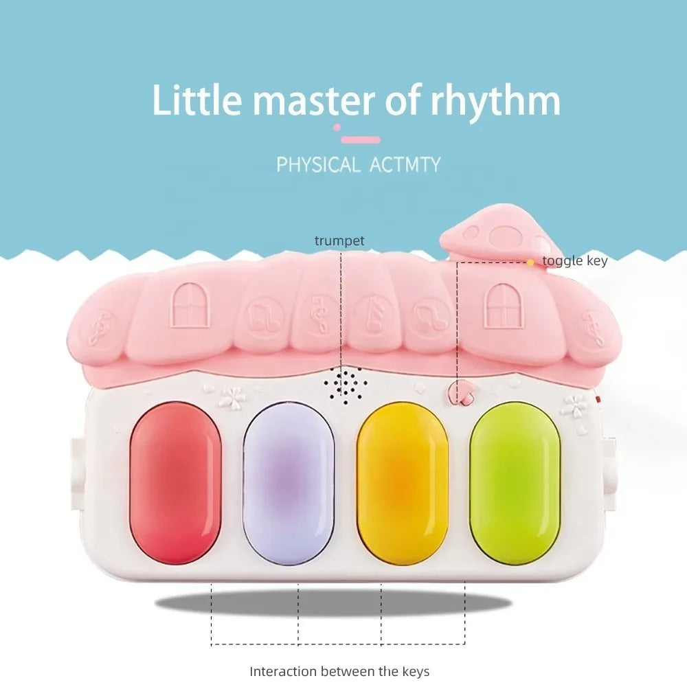 Musikalische Spielmatte für Babys | Anregend, Sicher & Bequem