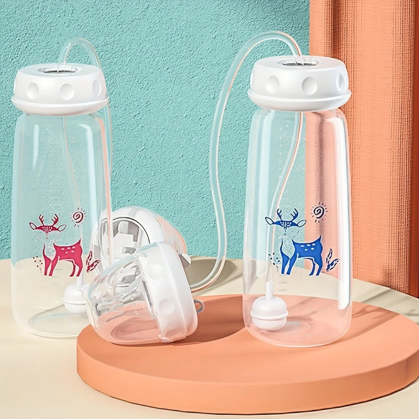 Selbstfütternde Babyflasche | Auslaufsicher & Sicher für Ihr Baby - 1 + 1 Gratis!