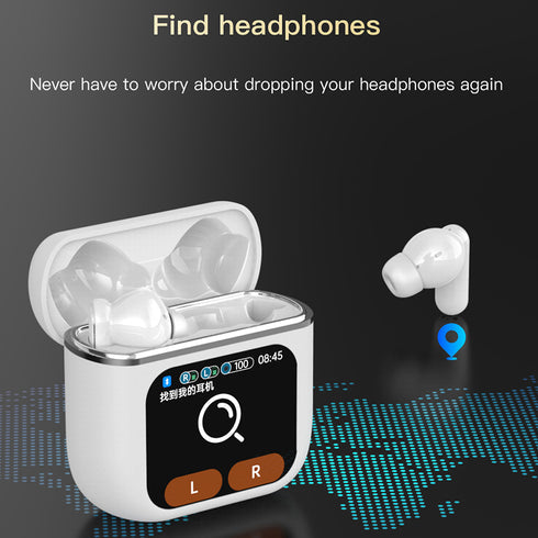 TouchPods | Bluetooth 5.4 Touchscreen-Headset