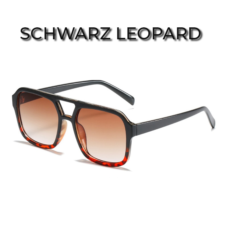 Zuedy Quadratische Candy-Sonnenbrille