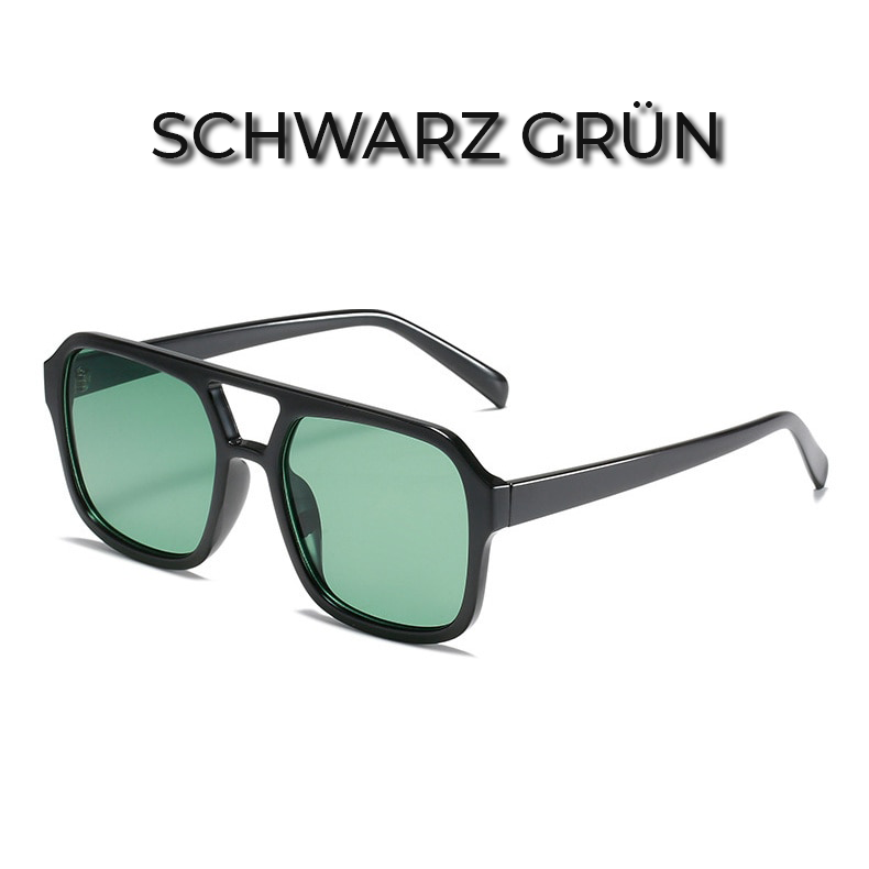 Zuedy Quadratische Candy-Sonnenbrille