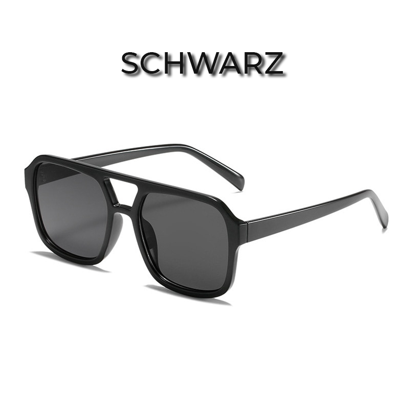 Zuedy Quadratische Candy-Sonnenbrille