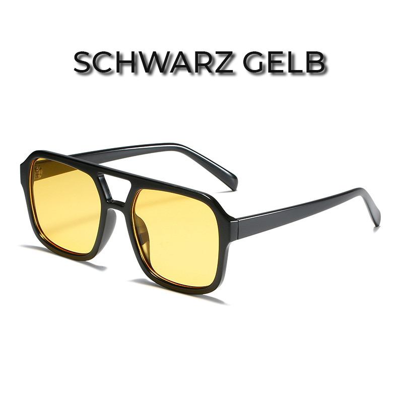 Zuedy Quadratische Candy-Sonnenbrille