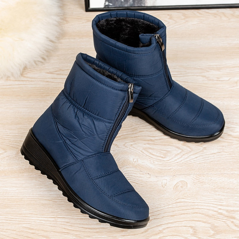 Zolara Klassische pelzgefütterte Damen-Schneestiefel